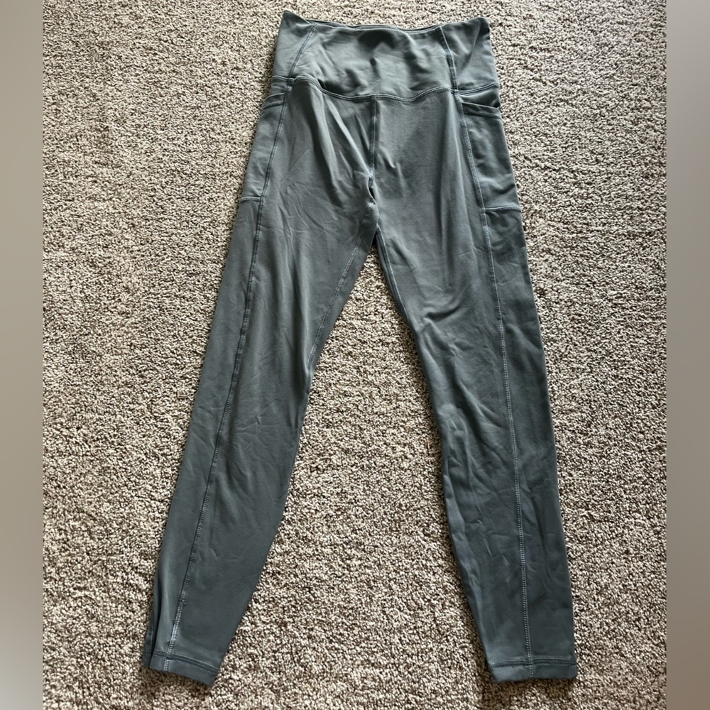 RBX Blue Leggings w/Pockets